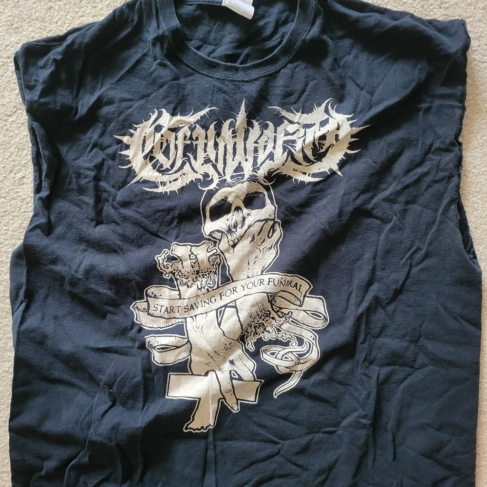 Coffinworm Cut Off T Shirt